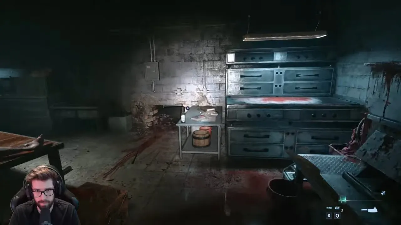 The player searches Bruno's boss room for more throwable objects