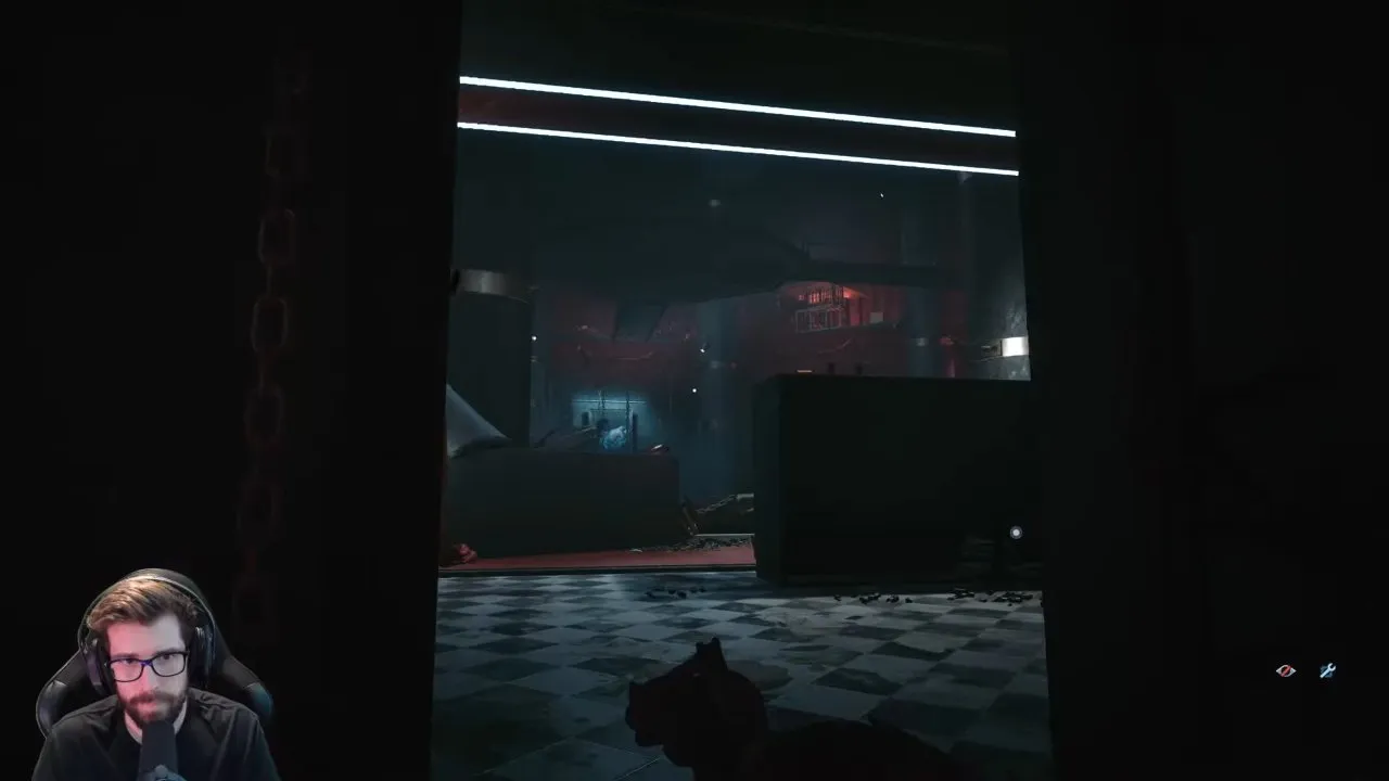 Debris and glass along the Sister of Mercy stealth route