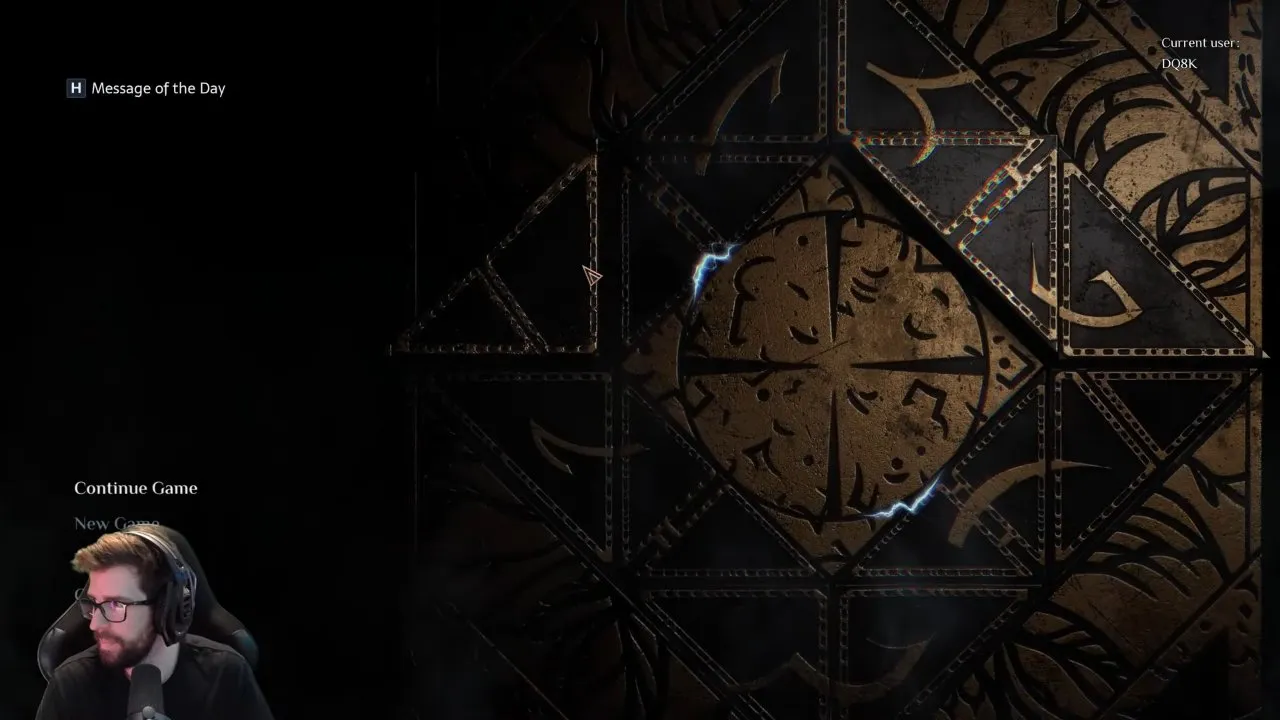 Continue option loading the latest autosave before the ending decision